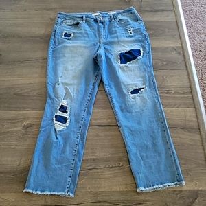 Womens straight legs jeans